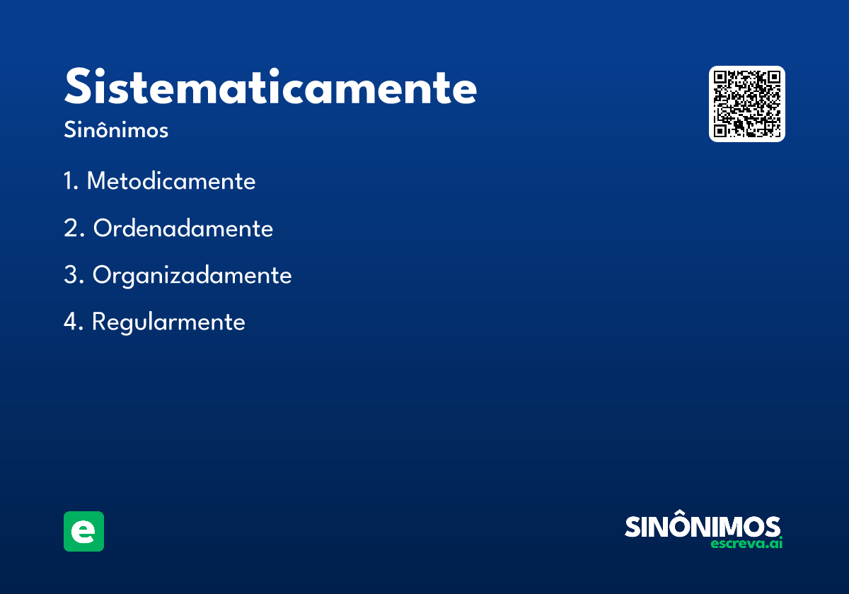sistematicamente
