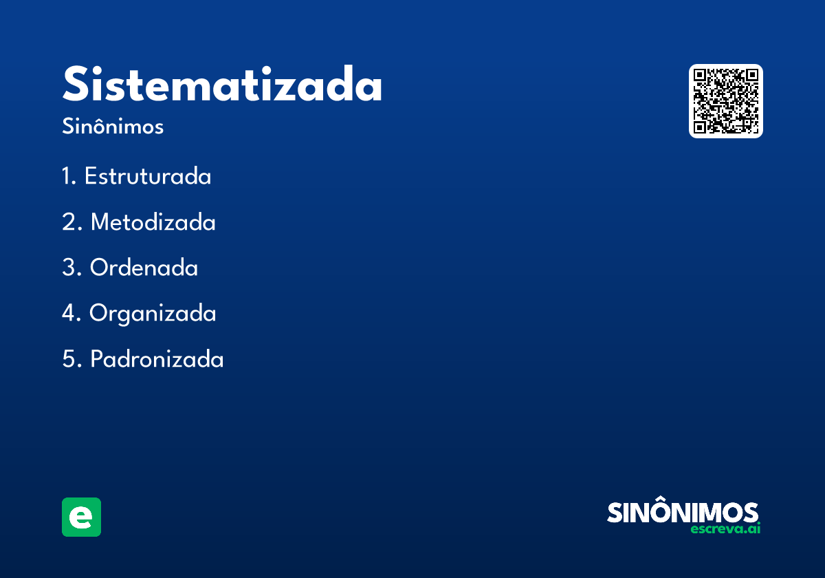 sistematizada