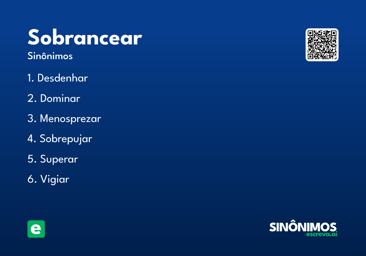 sobrancear