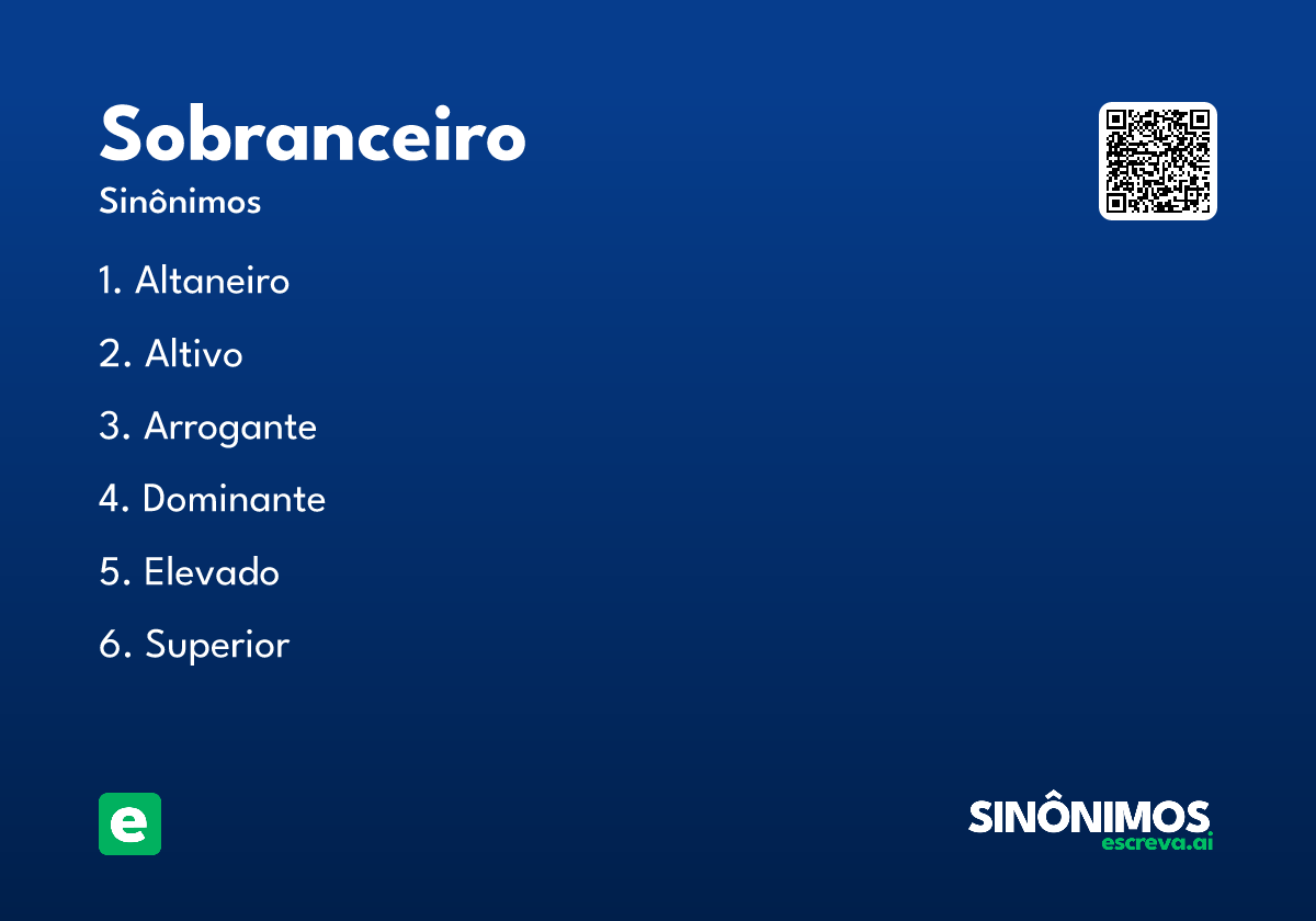 sobranceiro