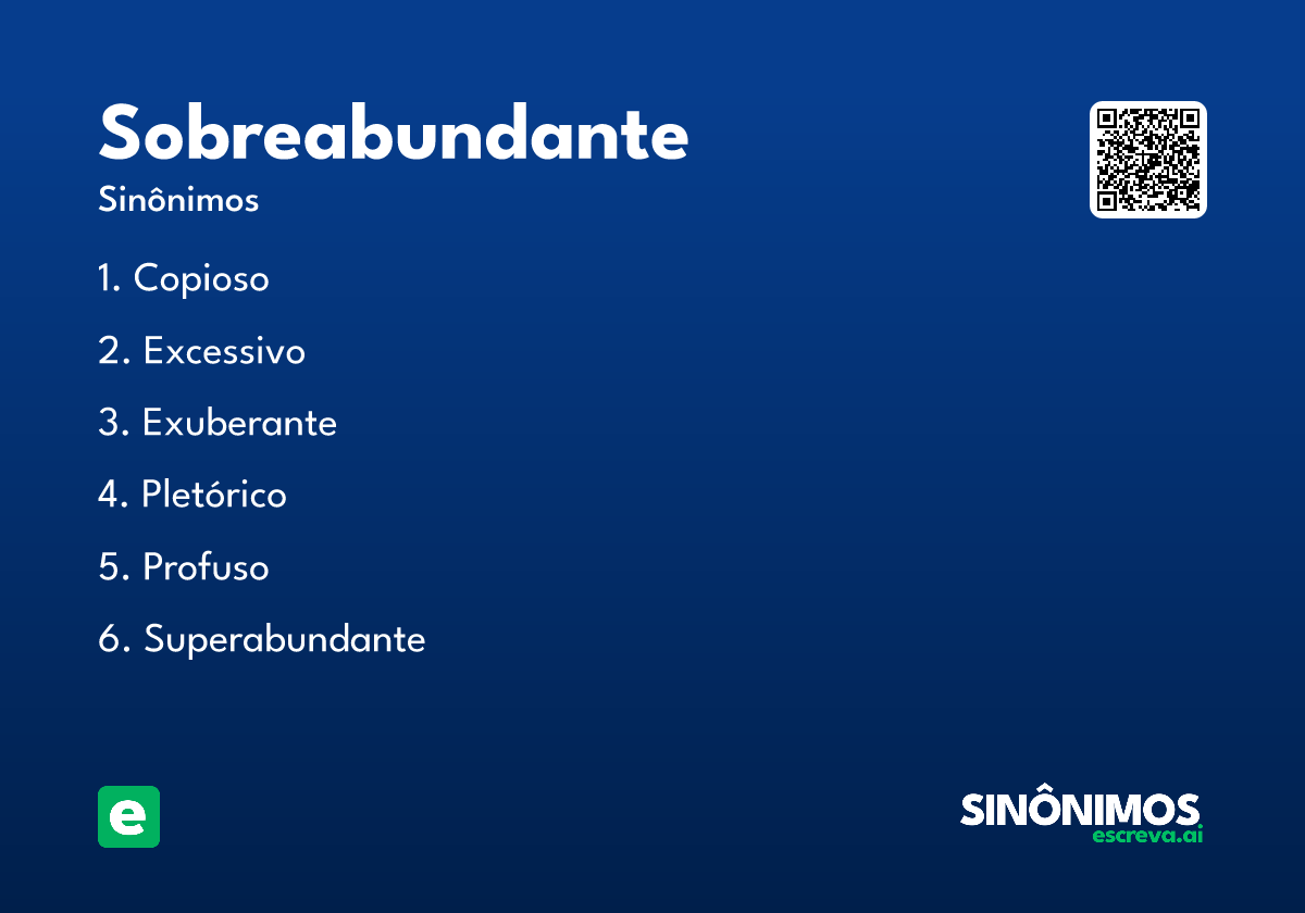 sobreabundante