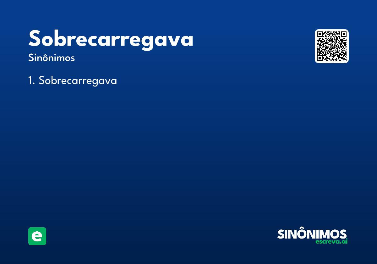 sobrecarregava