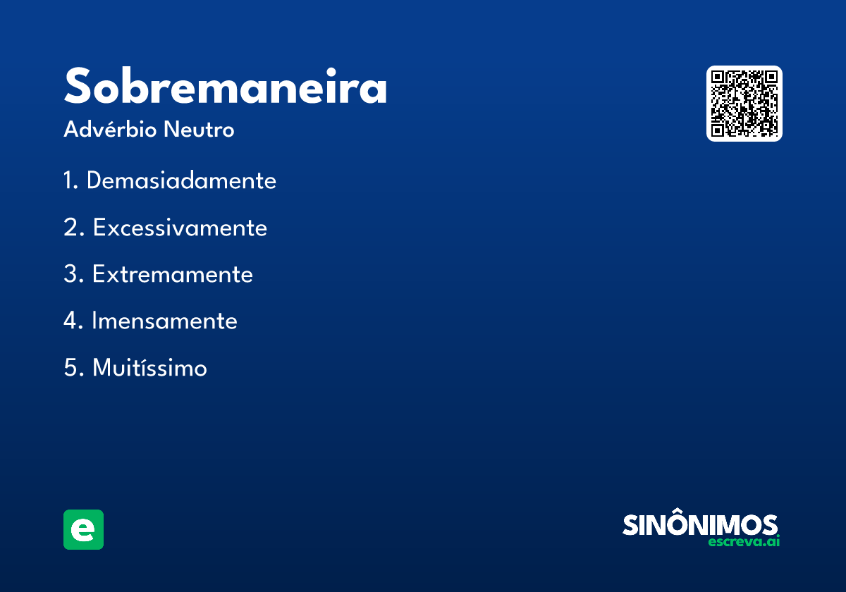 sobremaneira