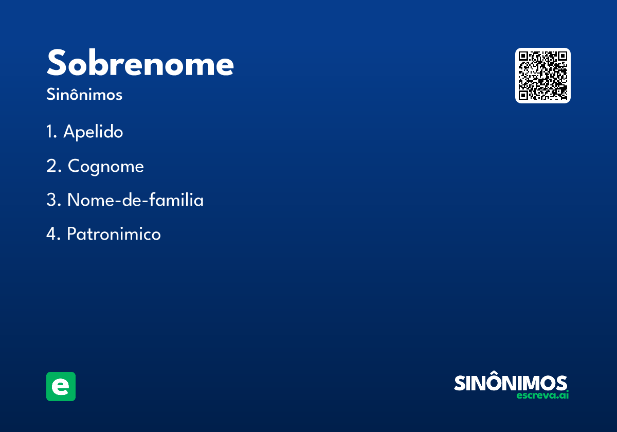 sobrenome