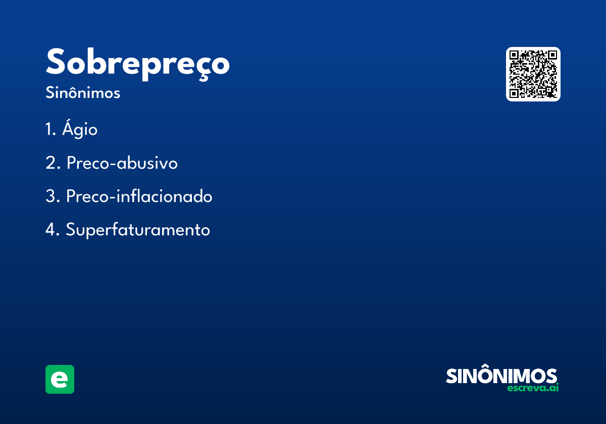 sobrepreço