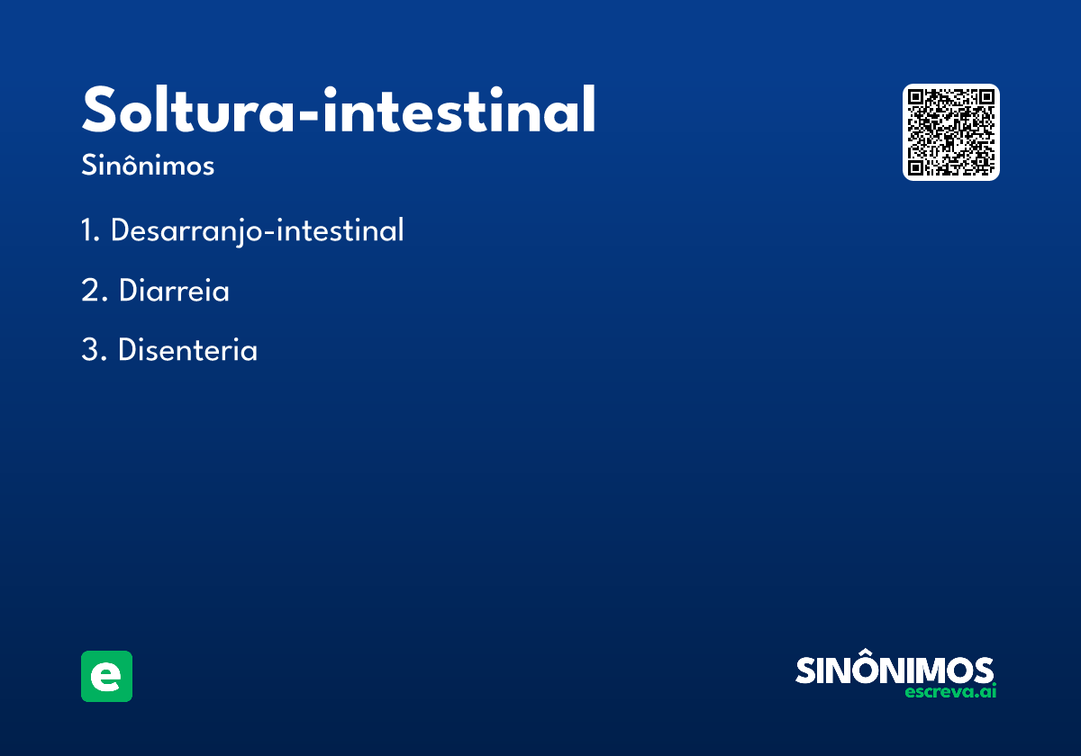 soltura-intestinal