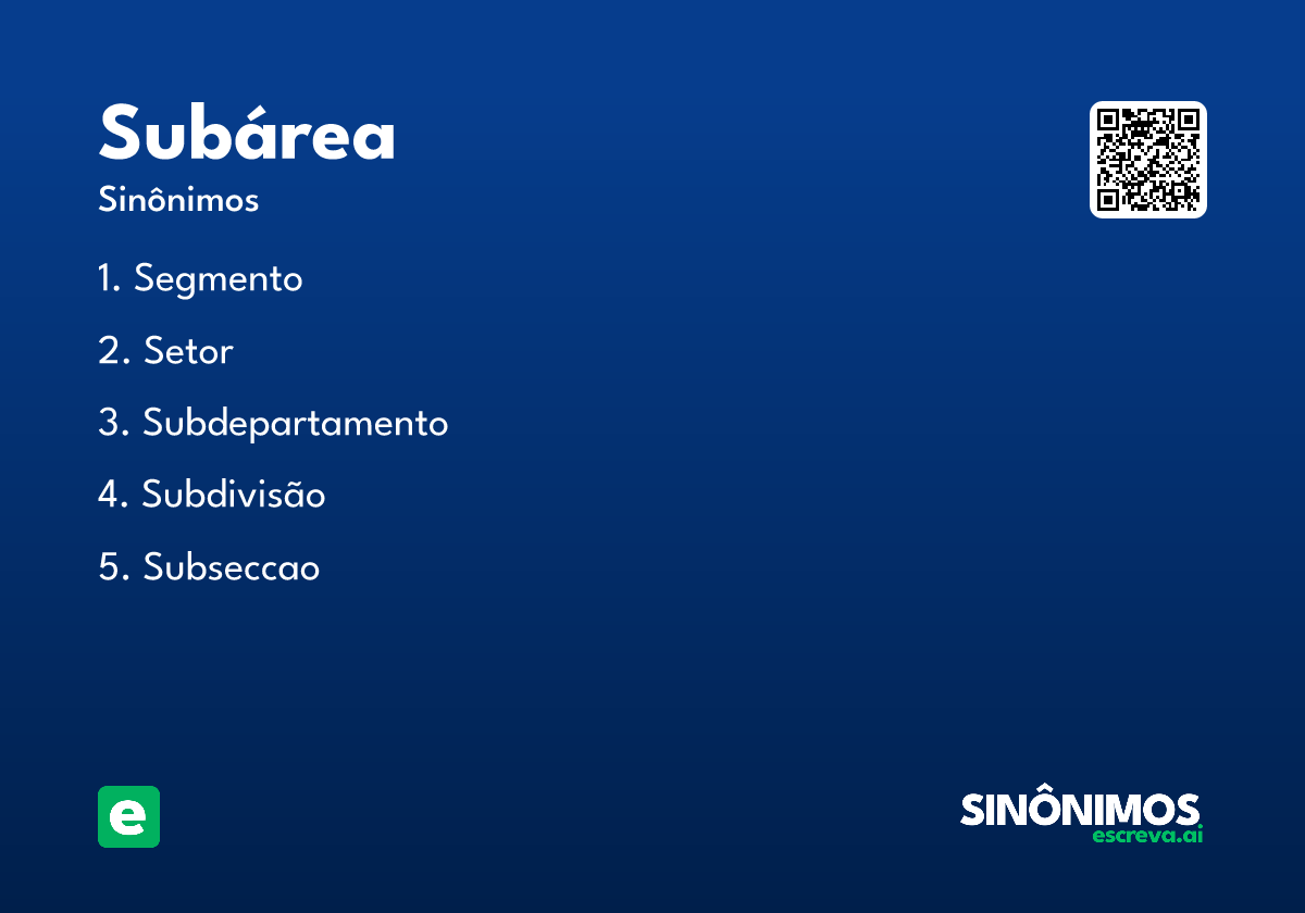 subárea