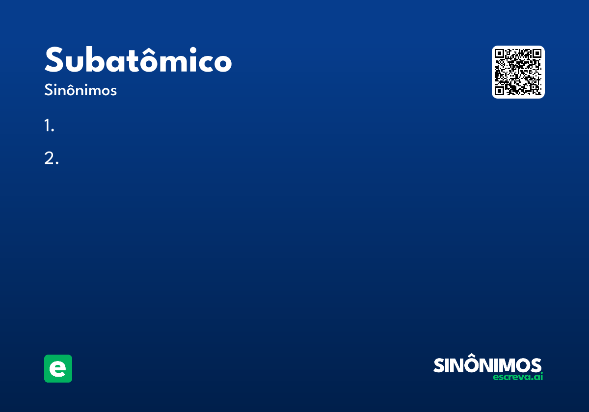 subatômico