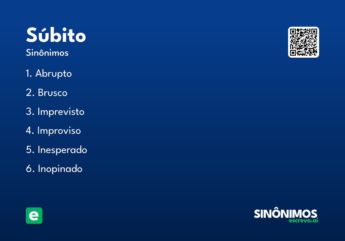 súbito