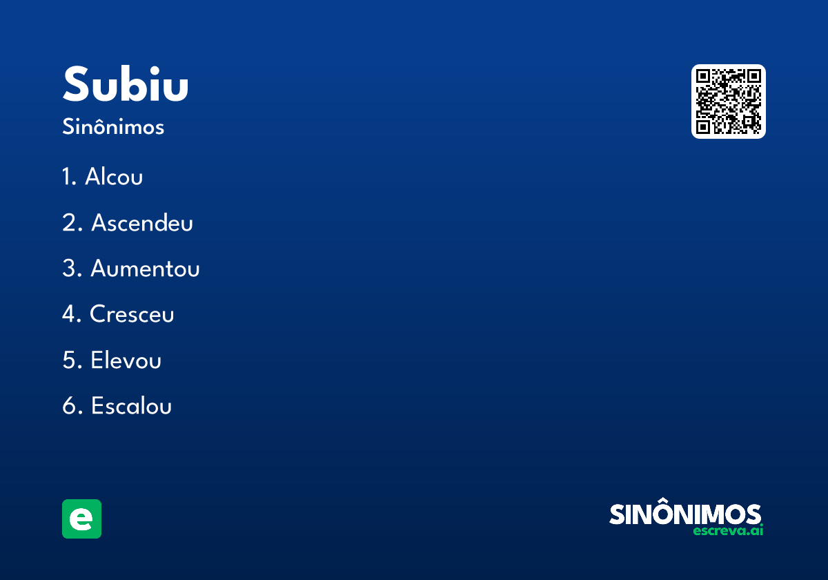 subiu