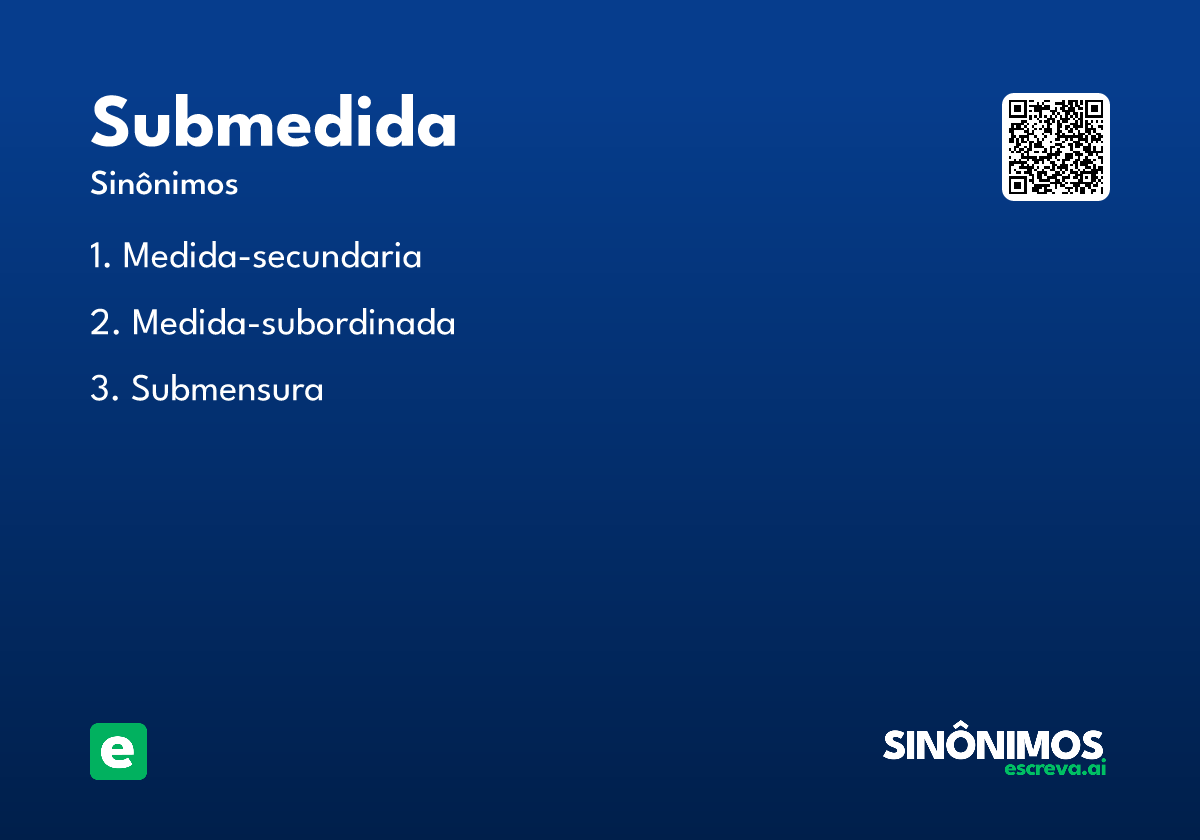 submedida