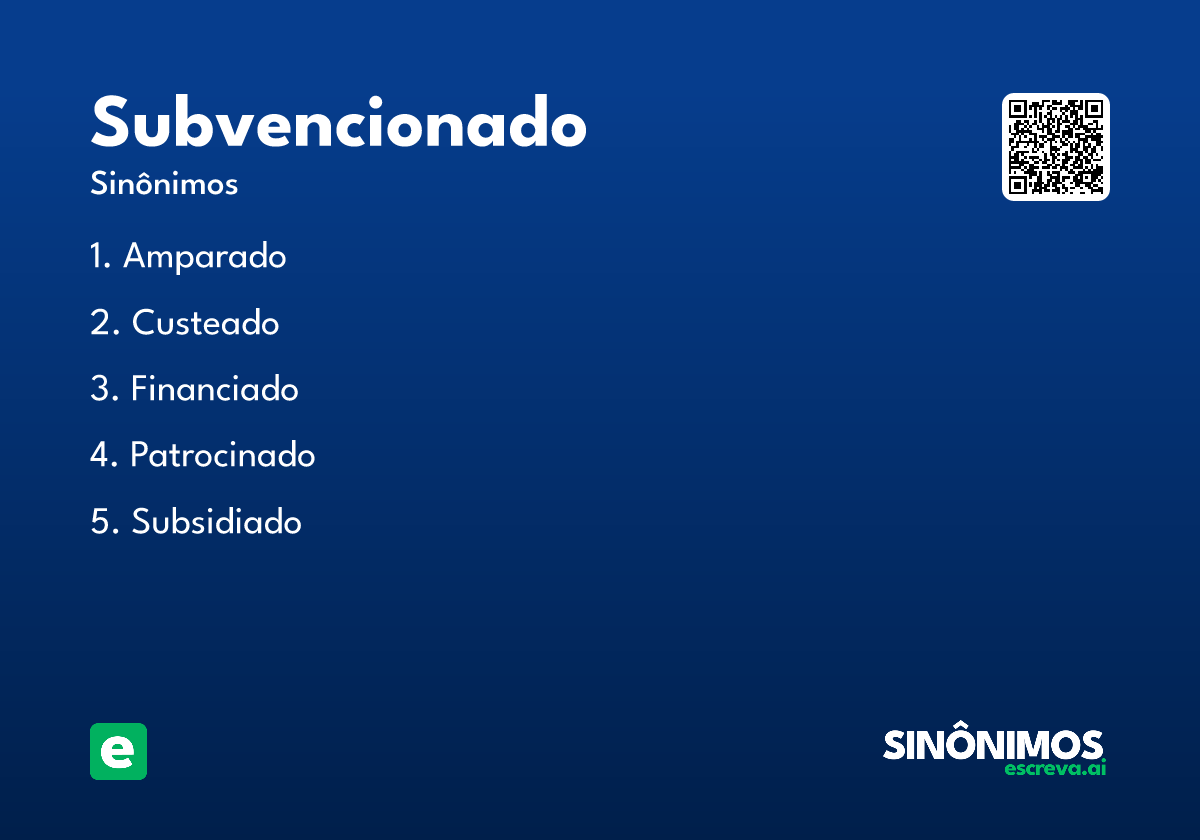 subvencionado