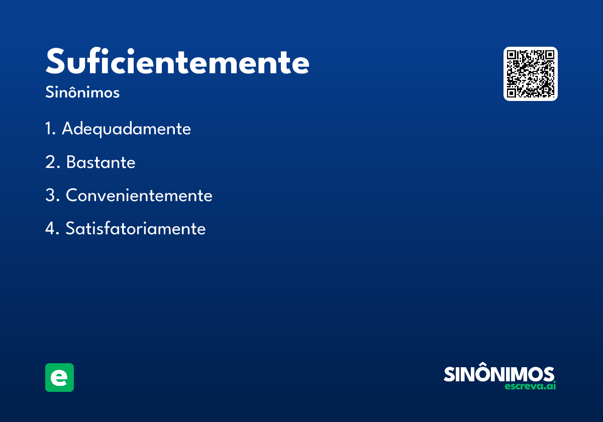 suficientemente