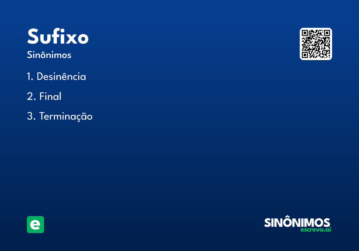 sufixo