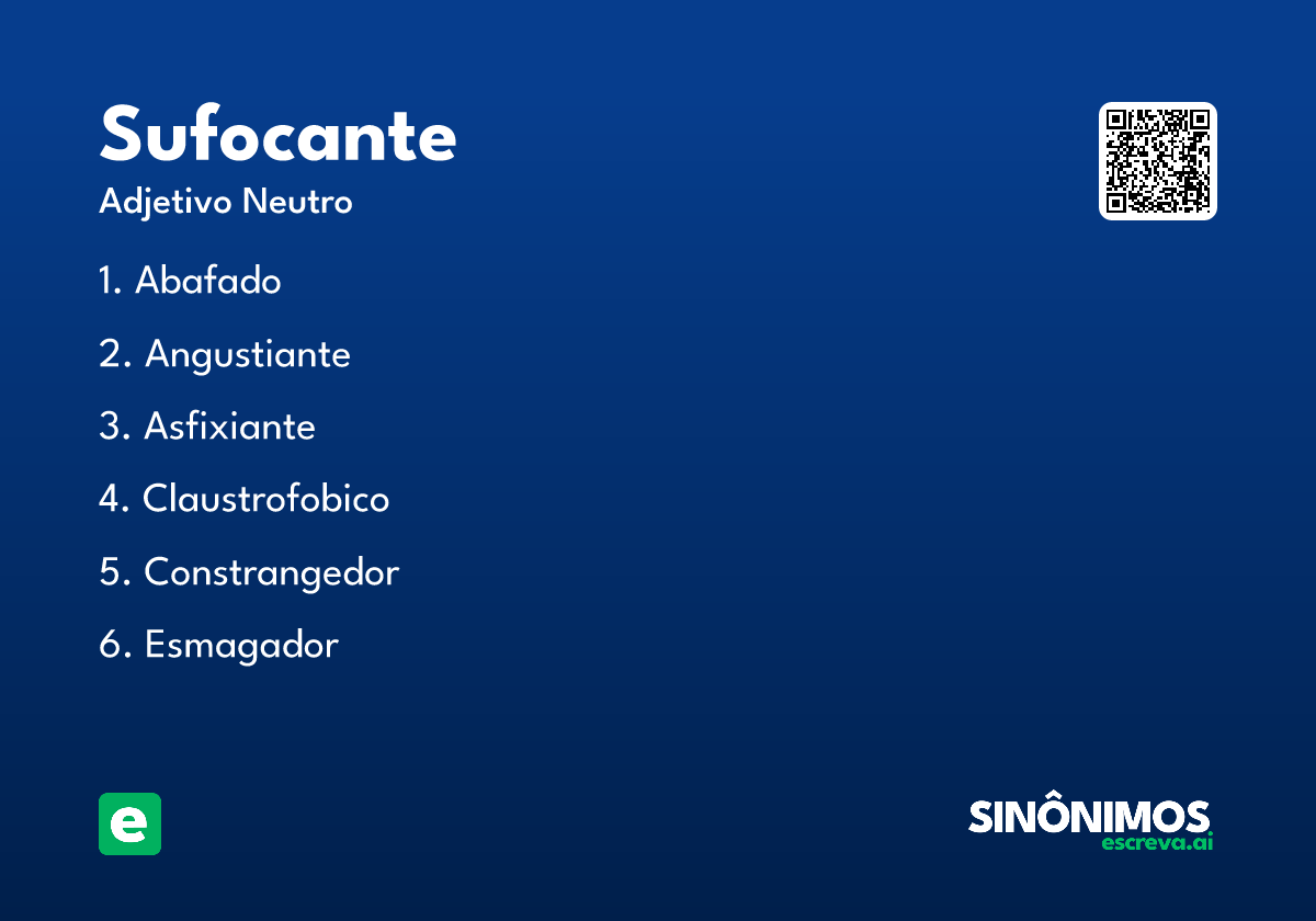 sufocante