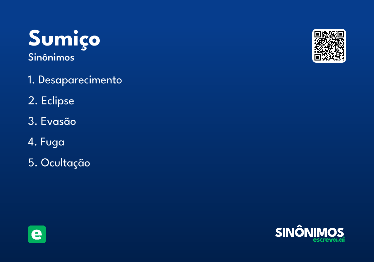 sumiço