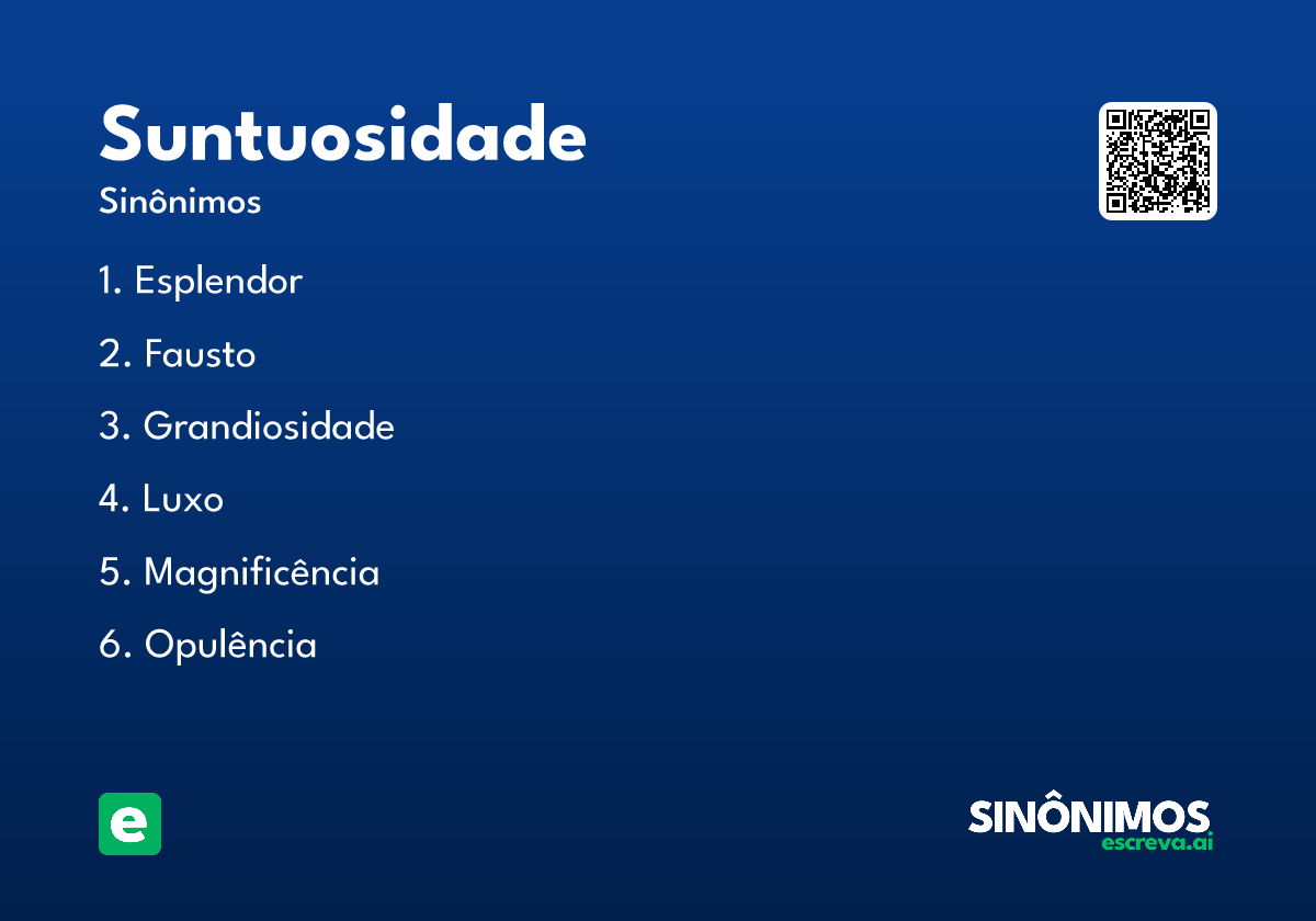 suntuosidade
