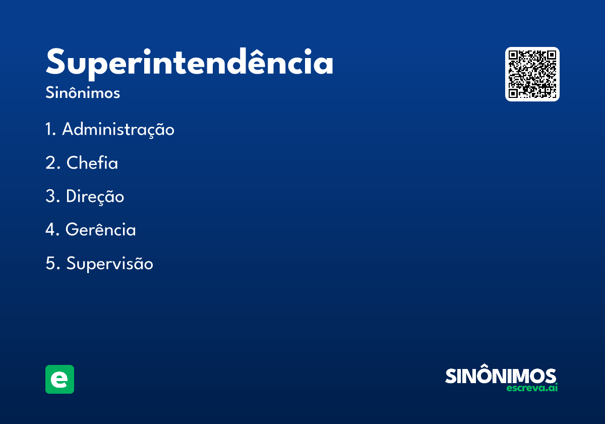 superintendência