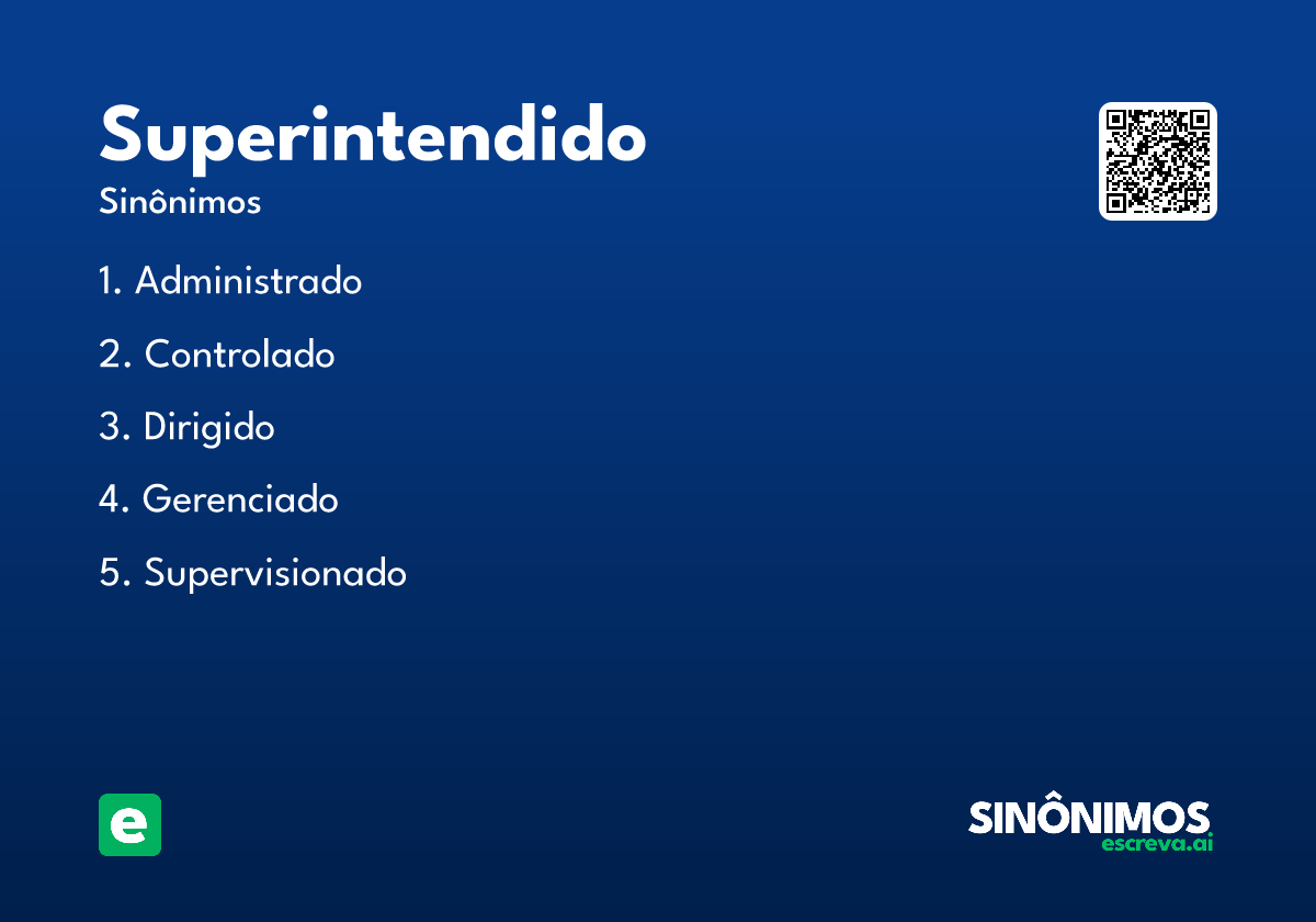 superintendido