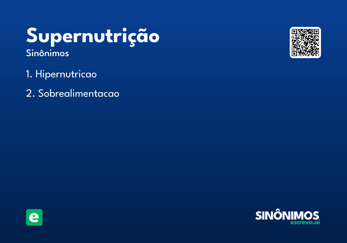 supernutrição