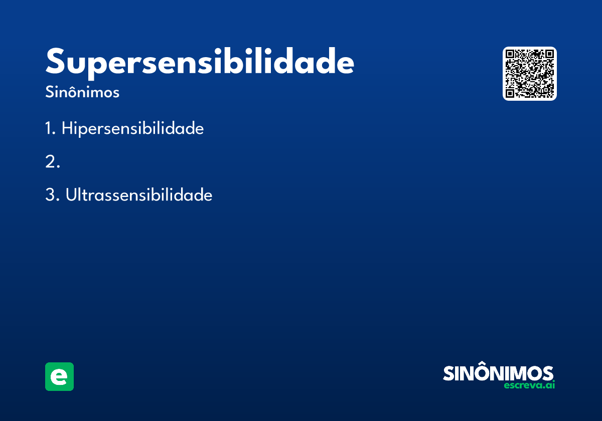 supersensibilidade