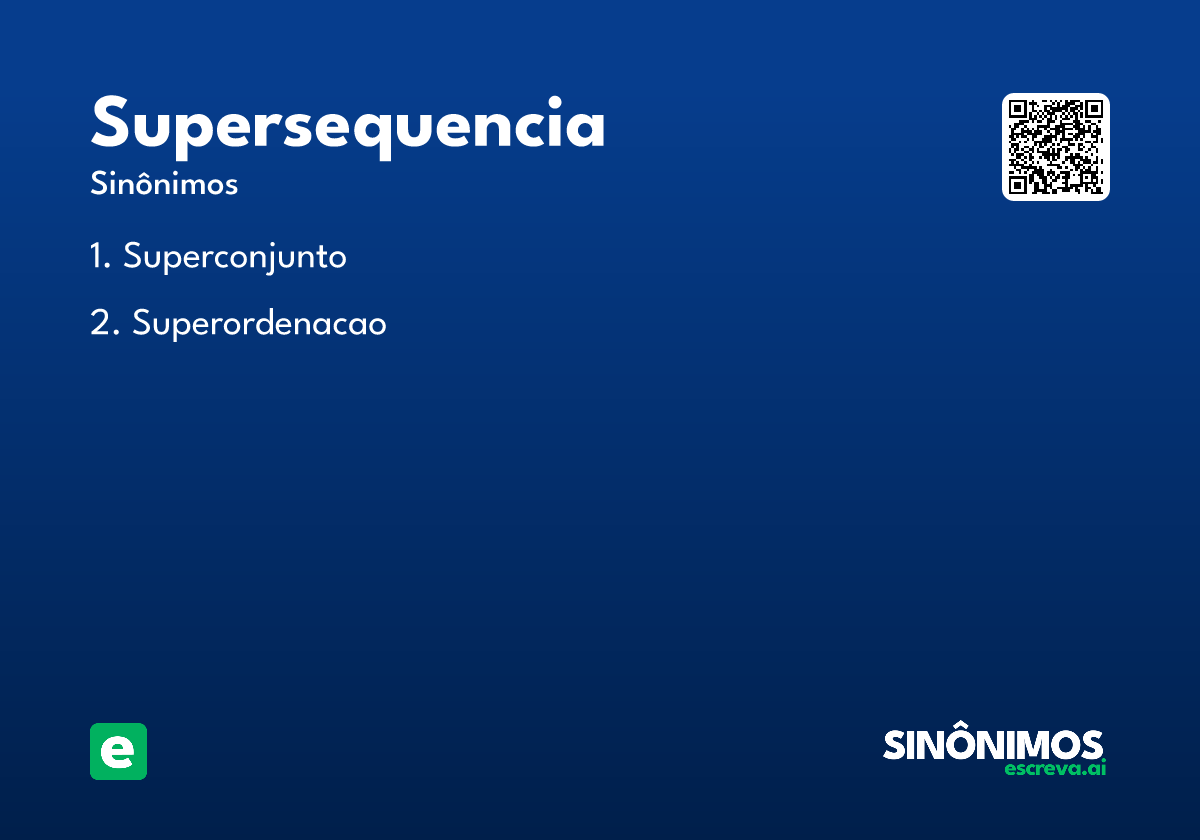 supersequencia