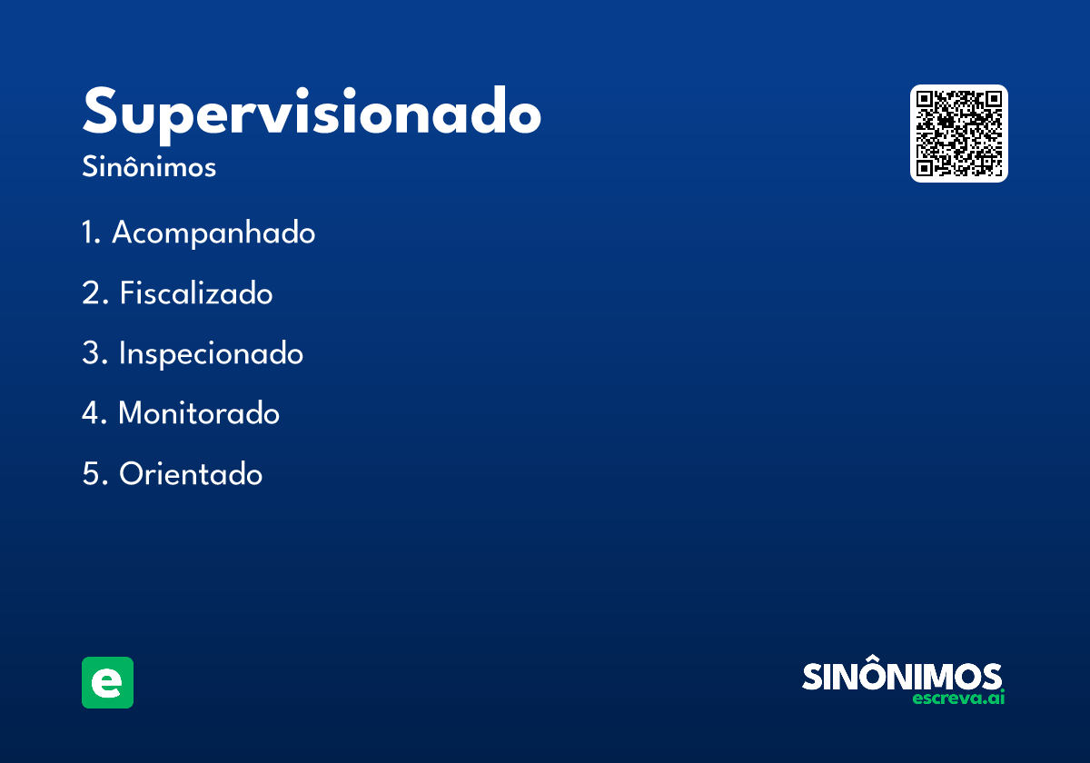 supervisionado