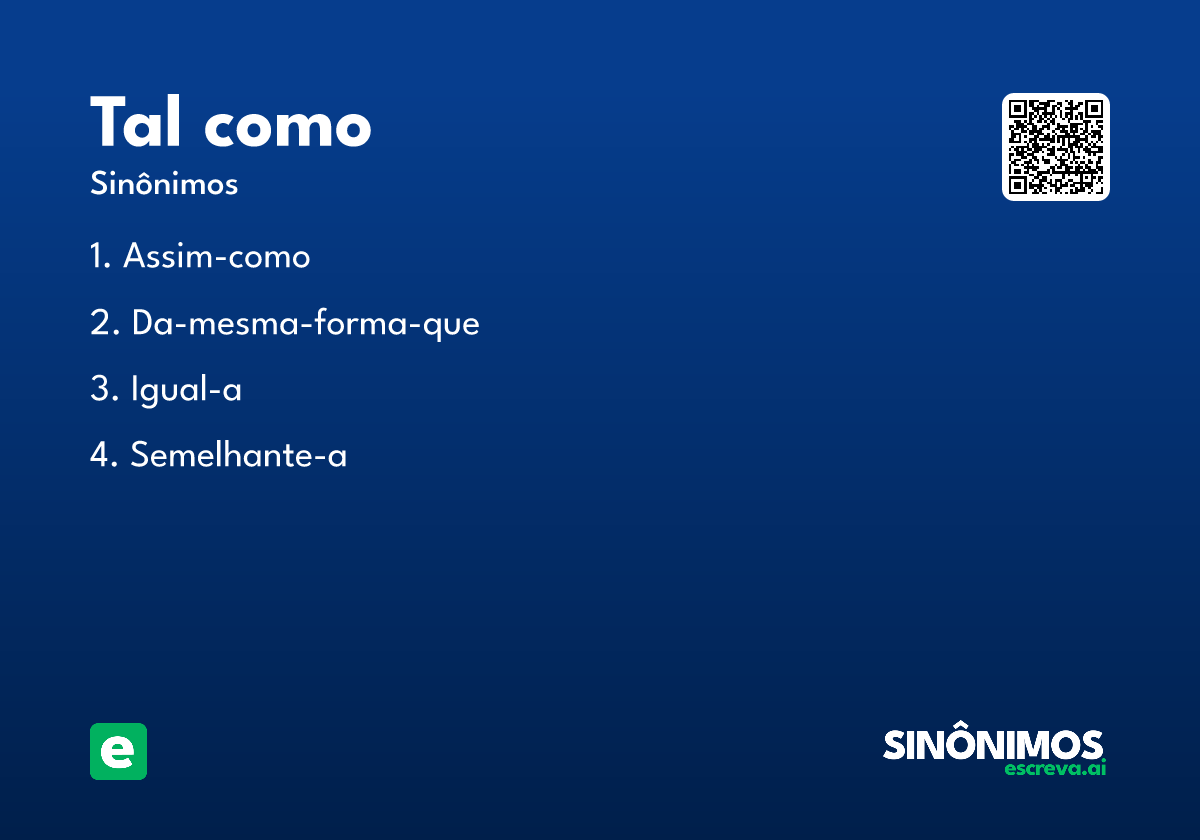 tal como