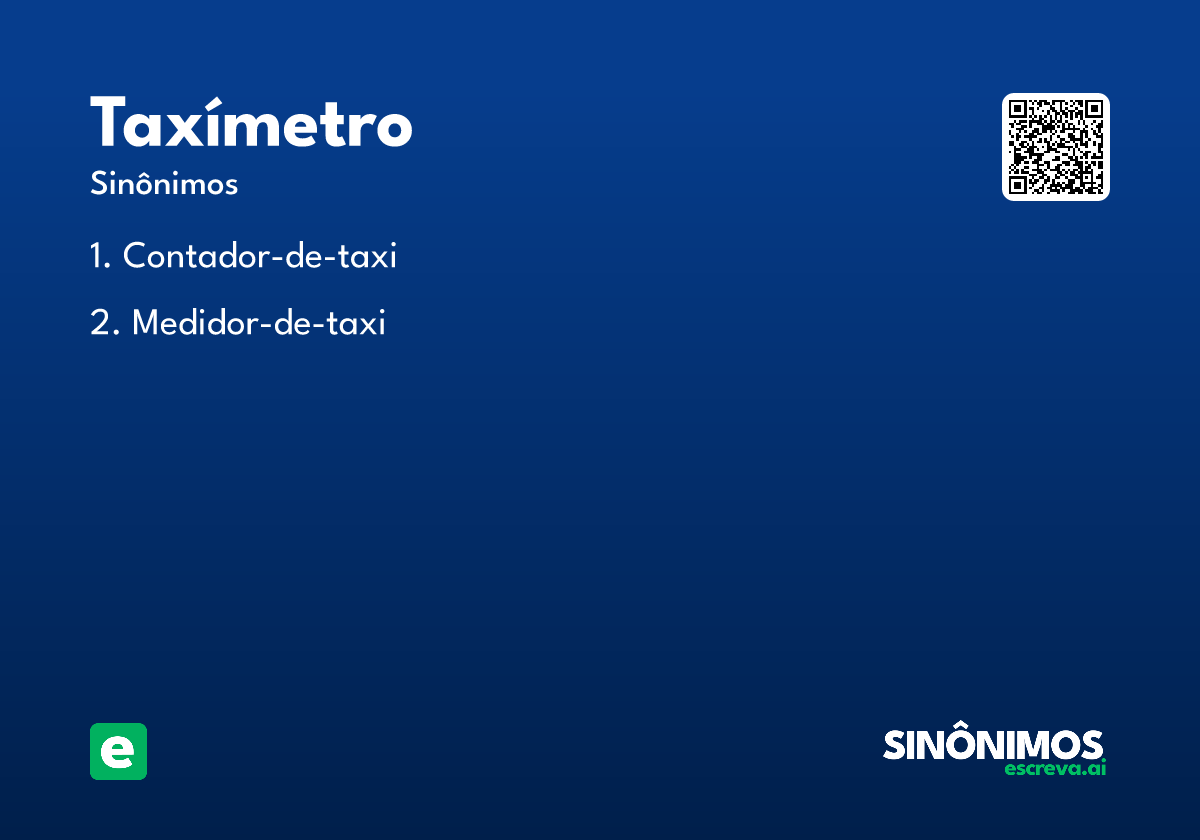 taxímetro