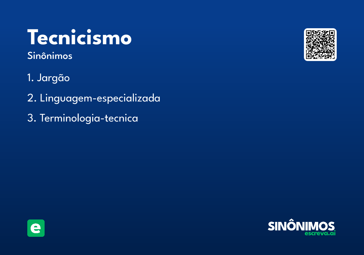 tecnicismo