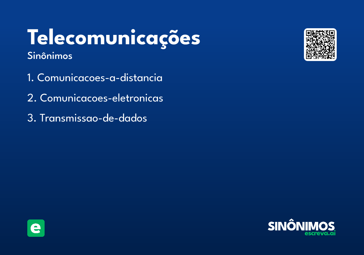 telecomunicações