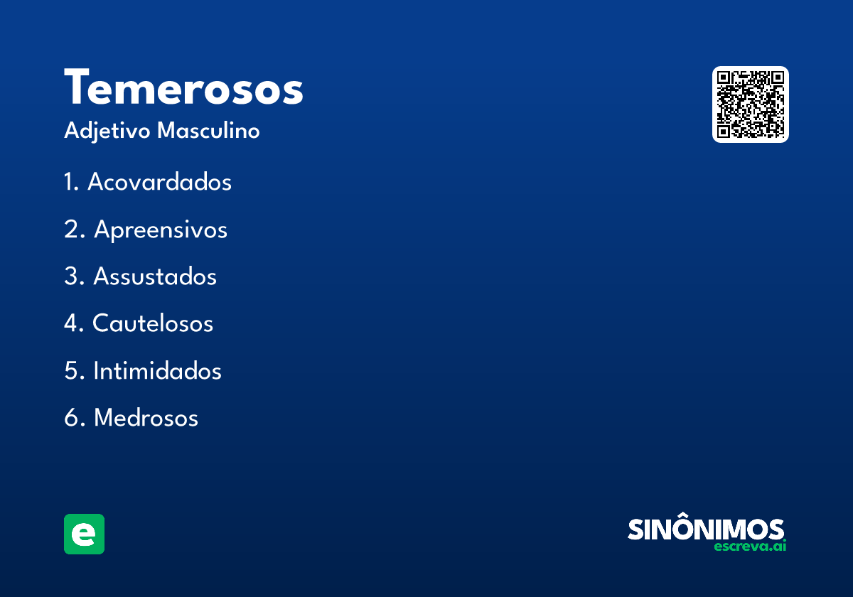 temerosos