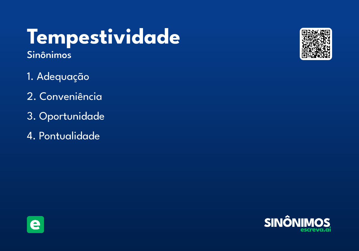 tempestividade