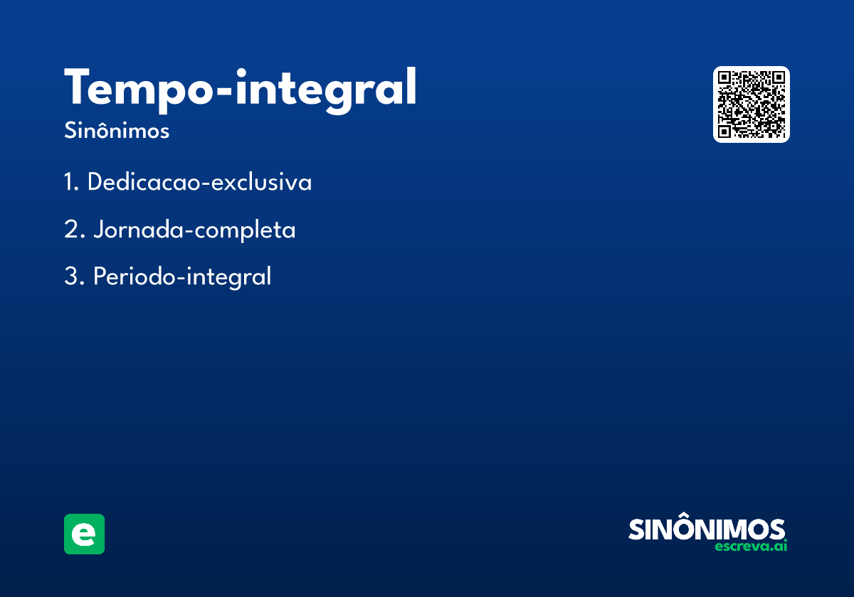 tempo-integral