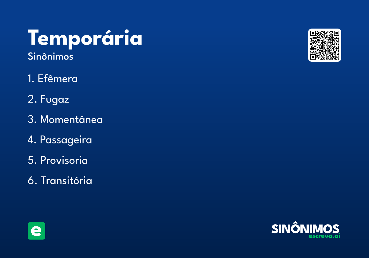 temporária