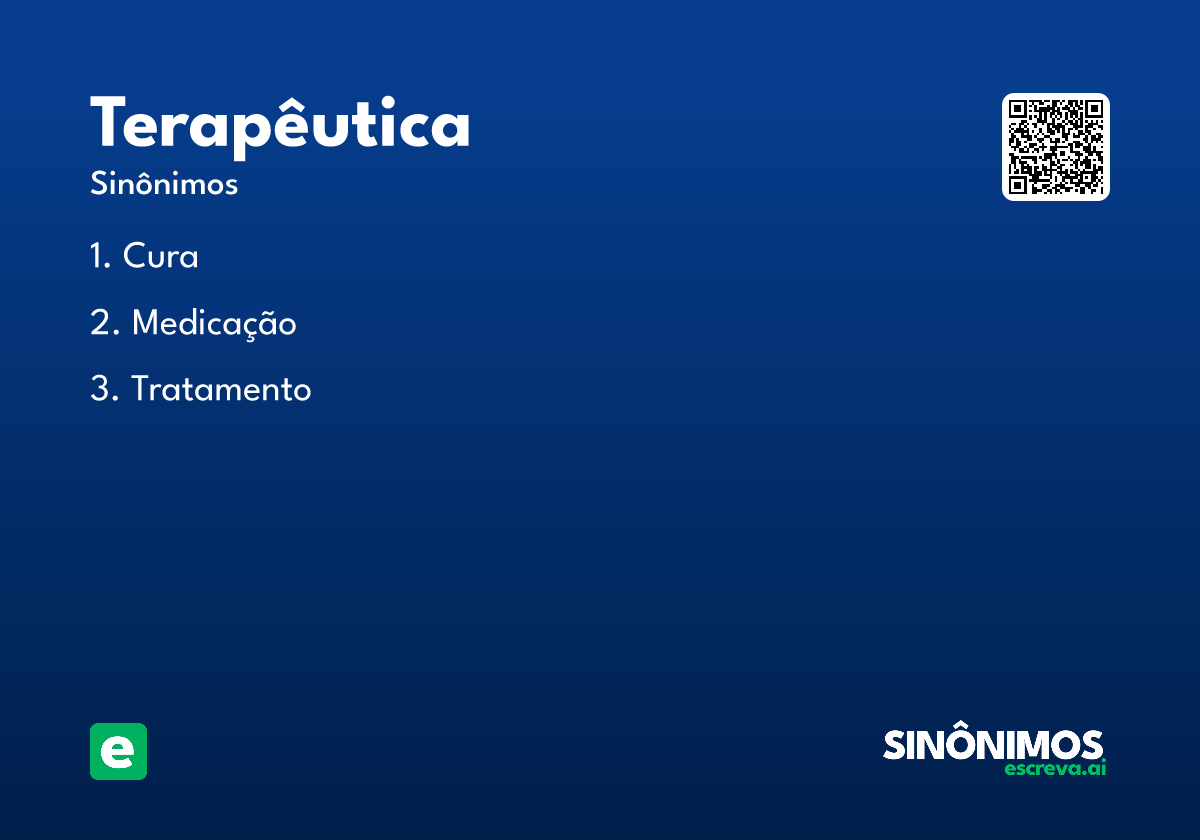 terapêutica