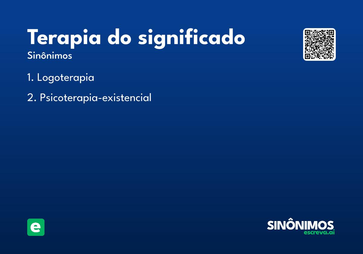 terapia do significado