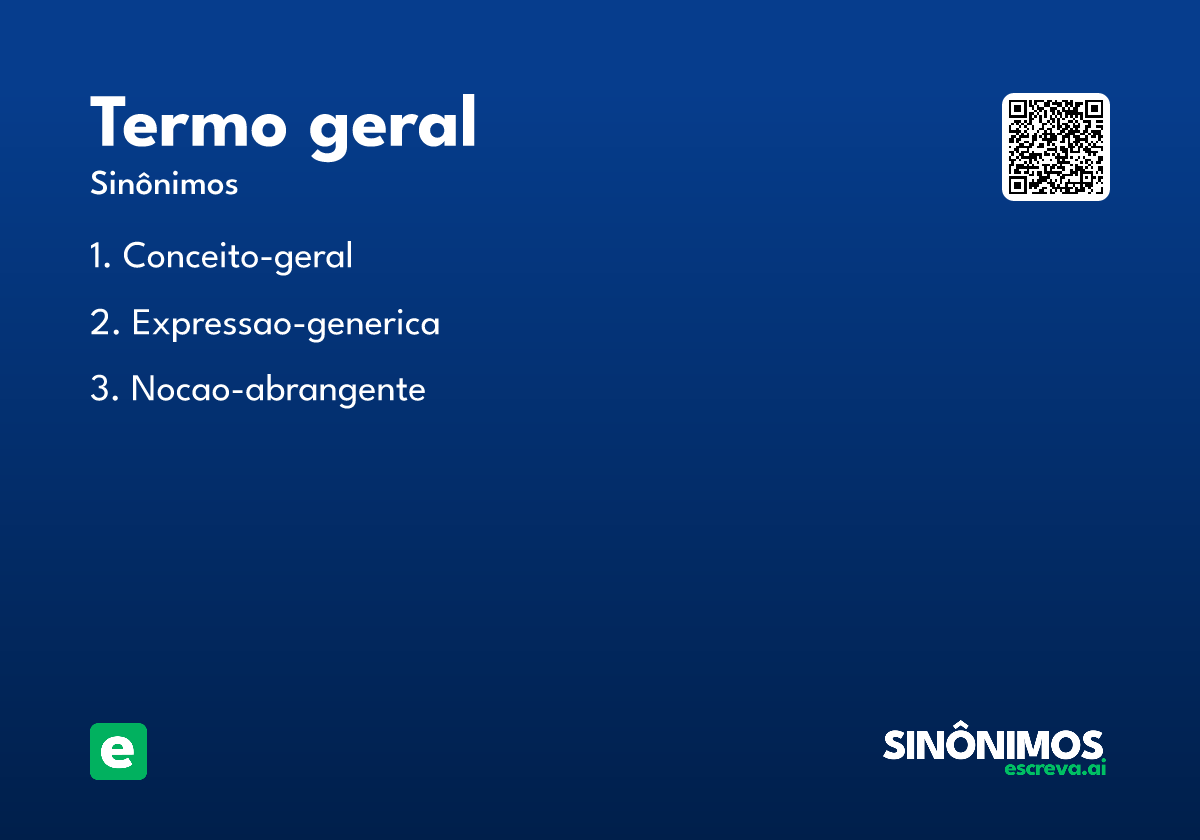 termo geral