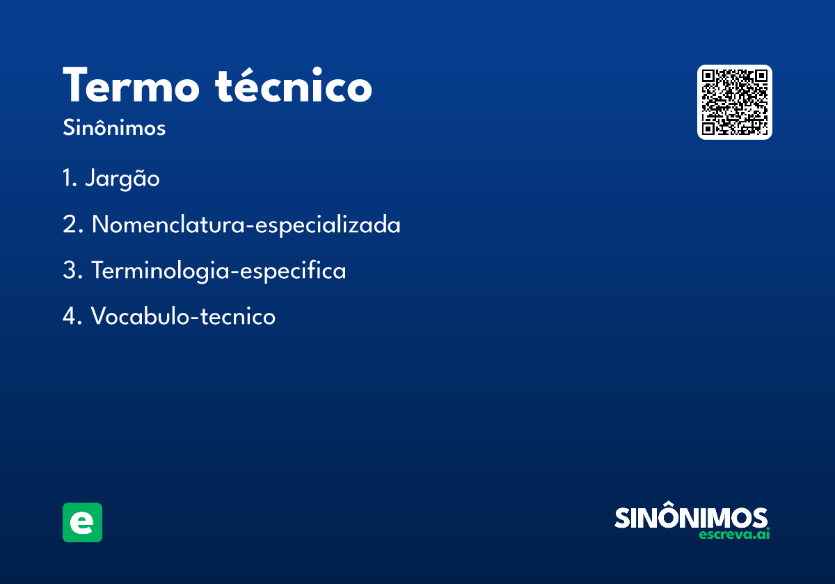 termo técnico