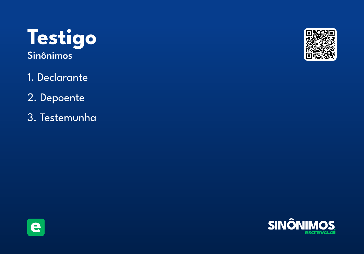testigo