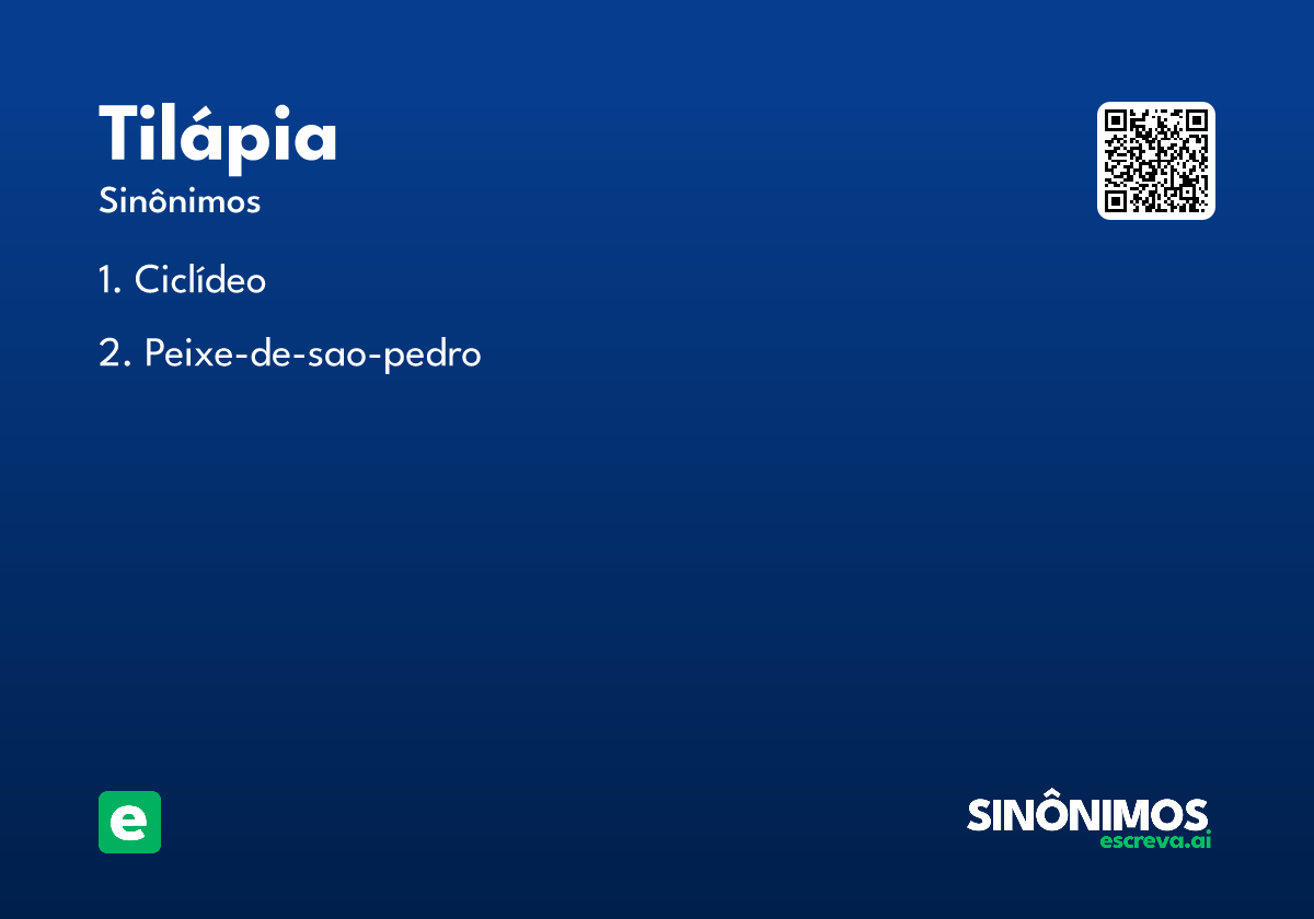 tilápia