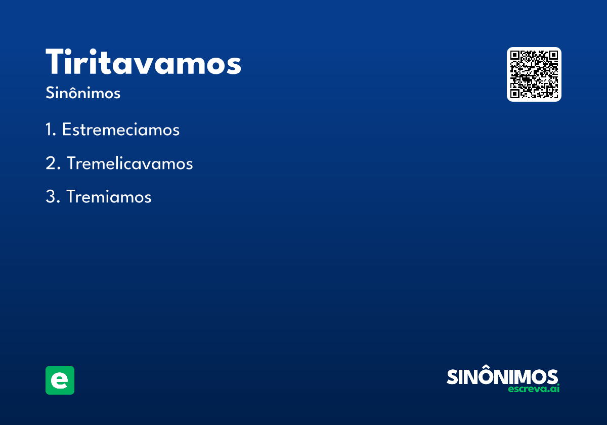 tiritavamos