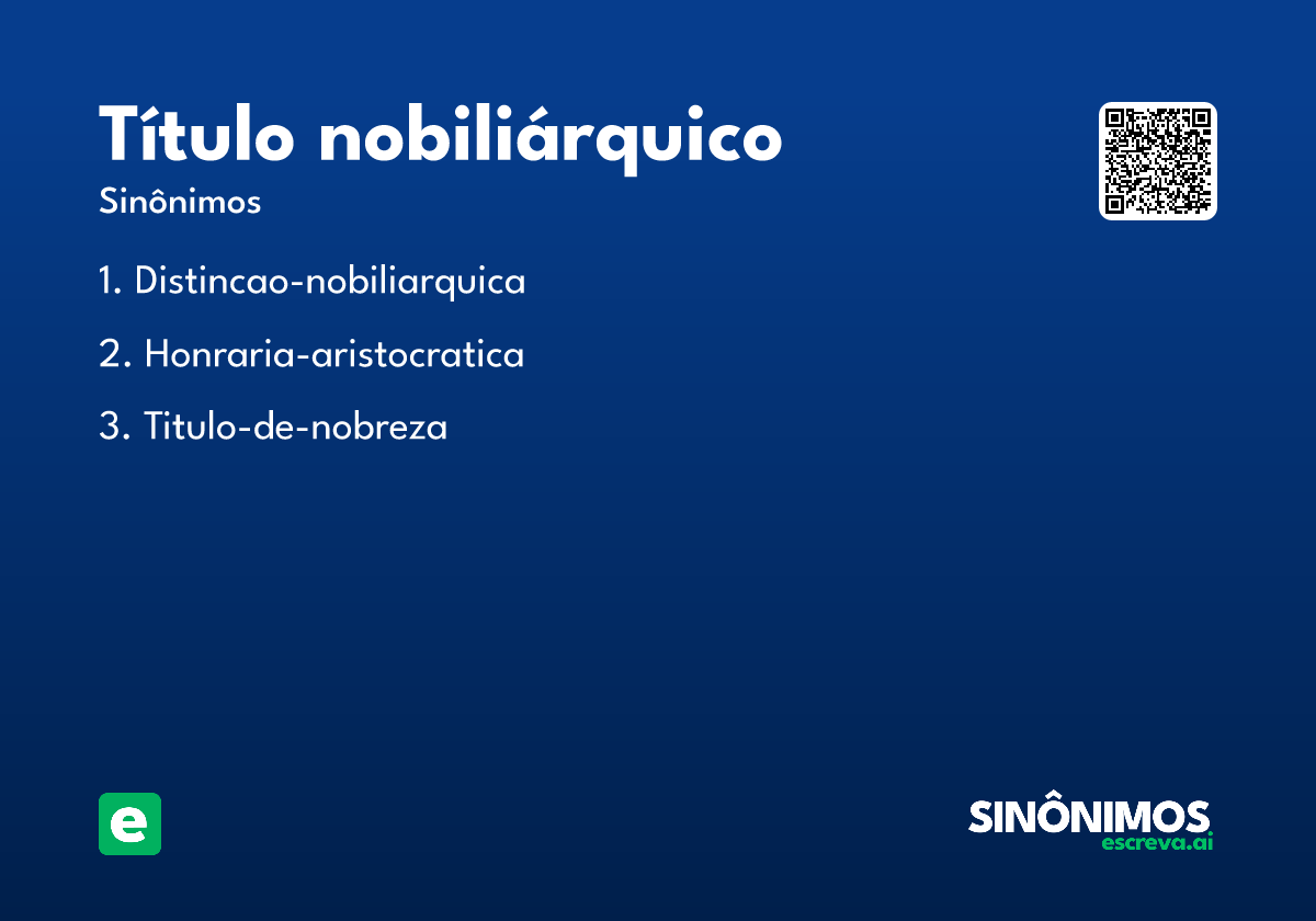 título nobiliárquico