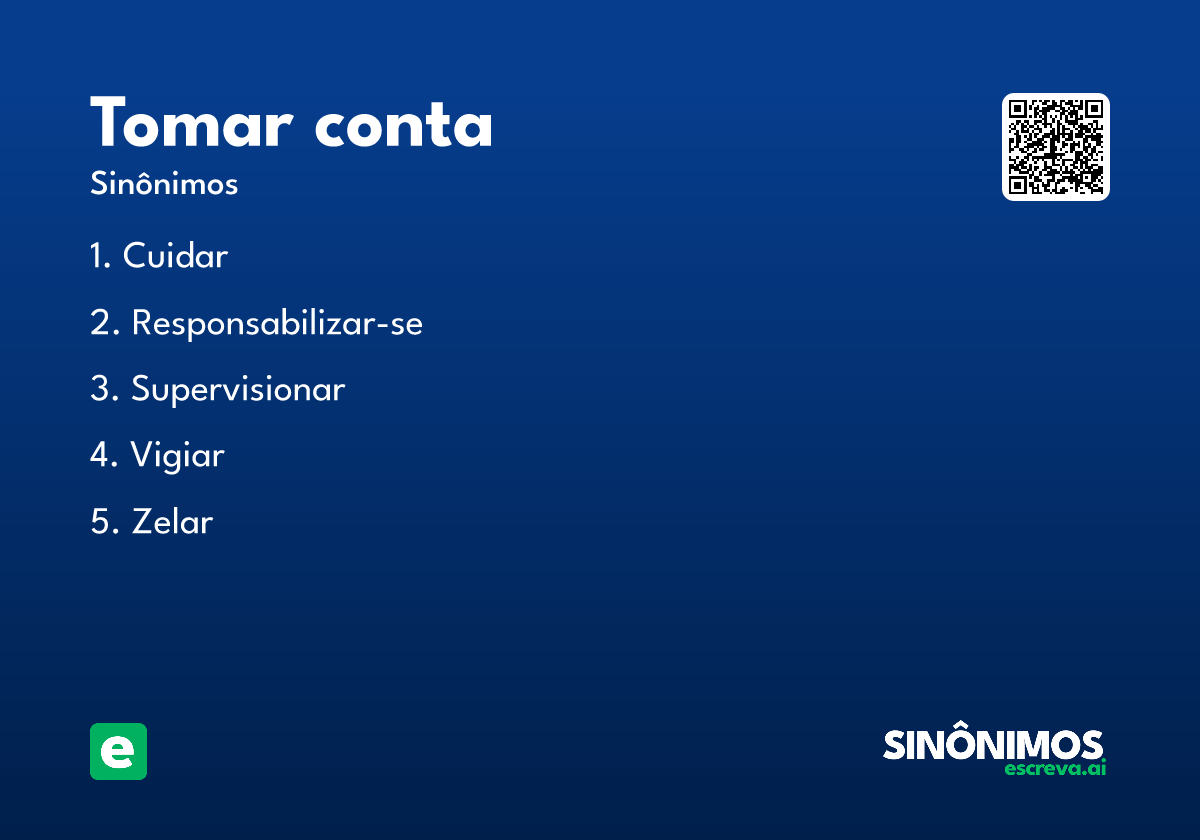 tomar conta
