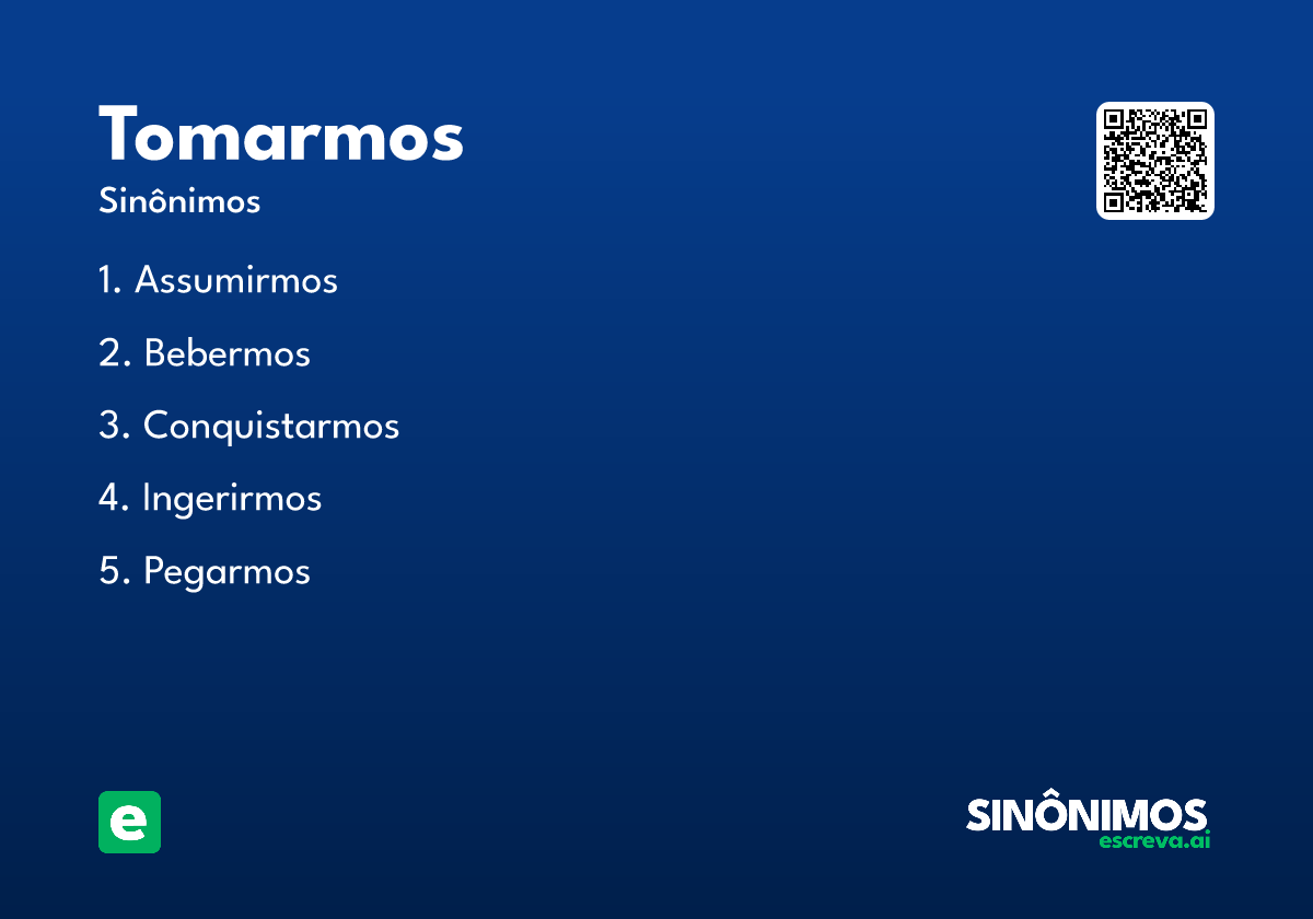 tomarmos