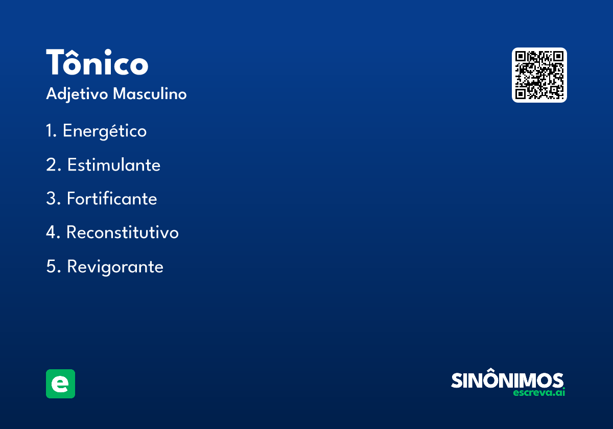 tônico