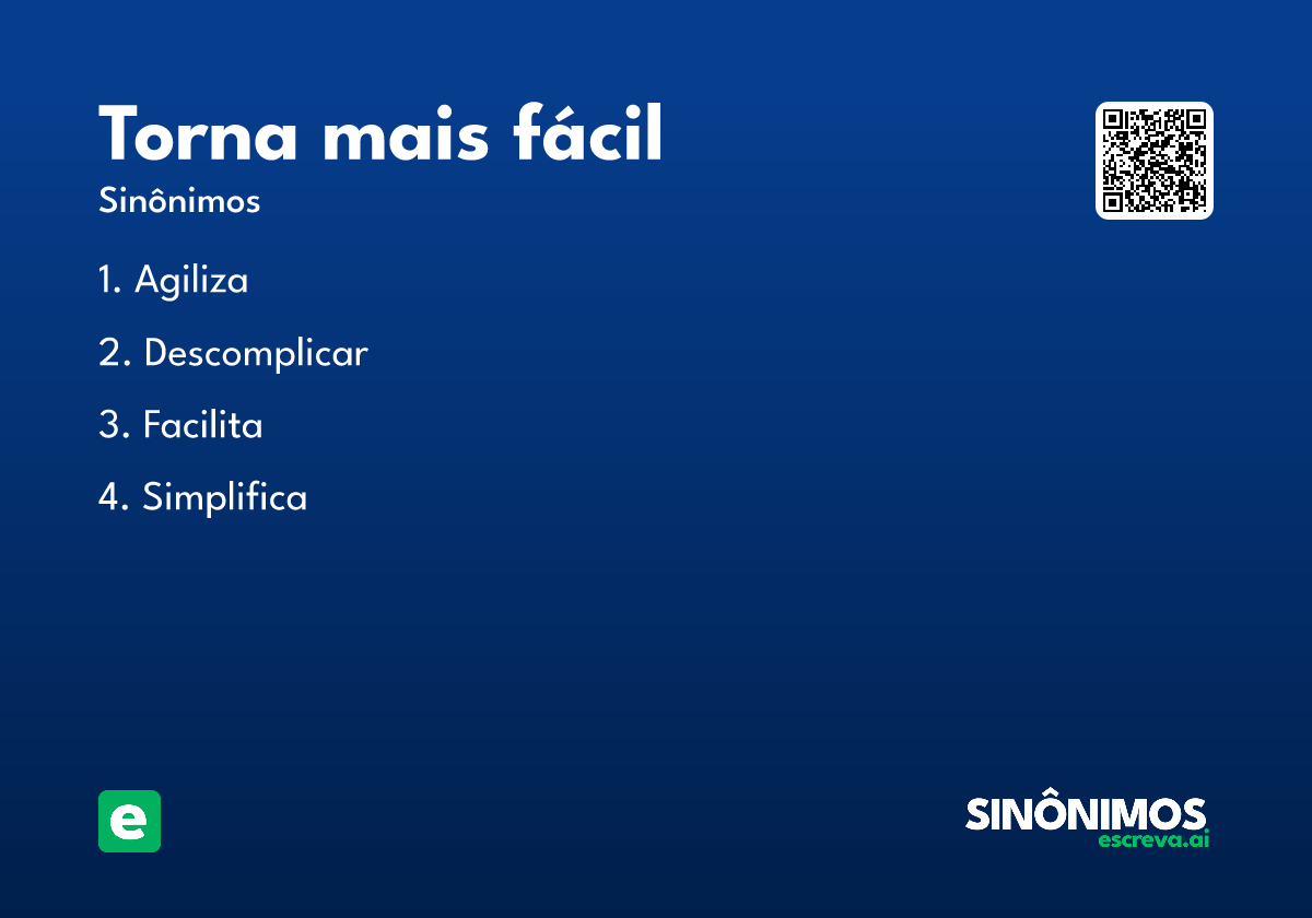torna mais fácil