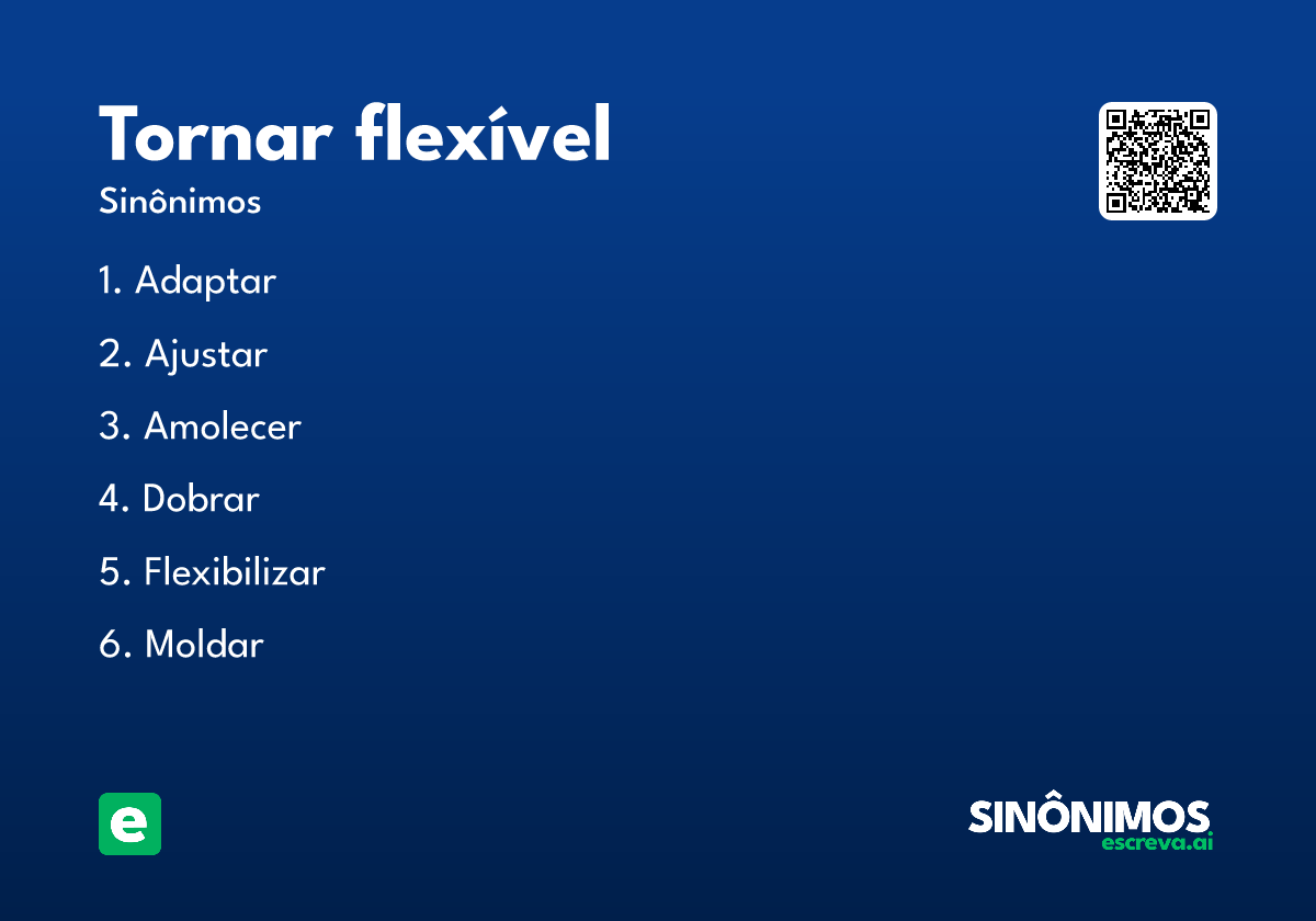tornar flexível