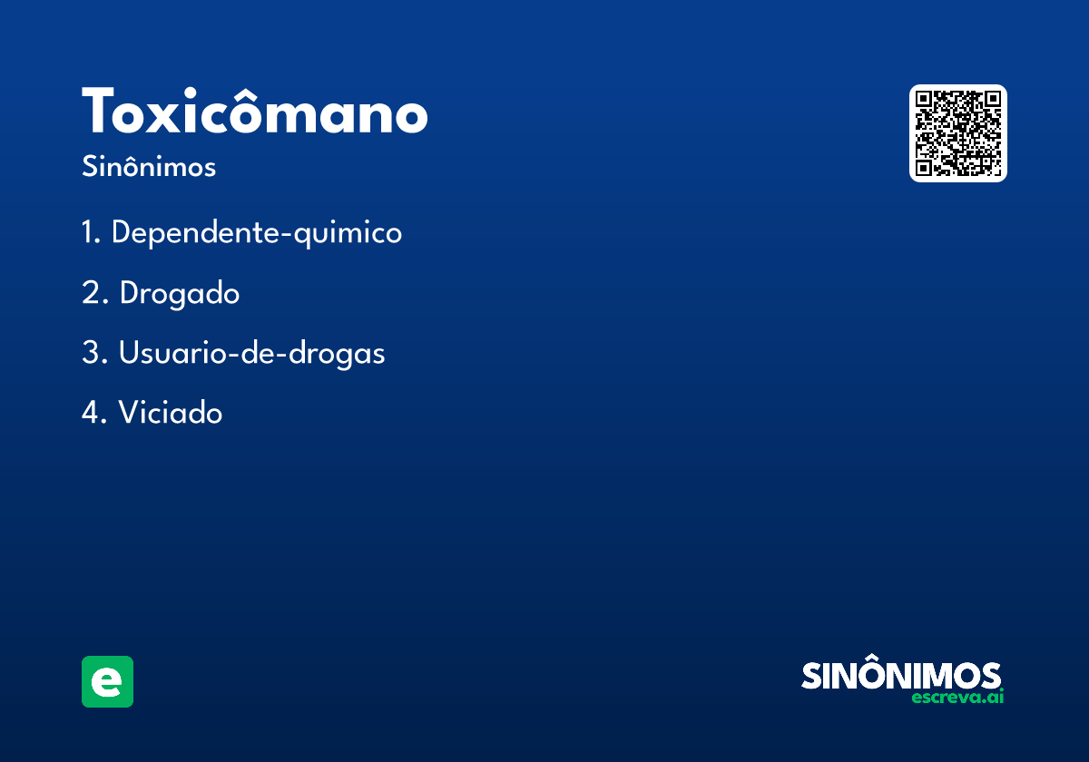 toxicômano