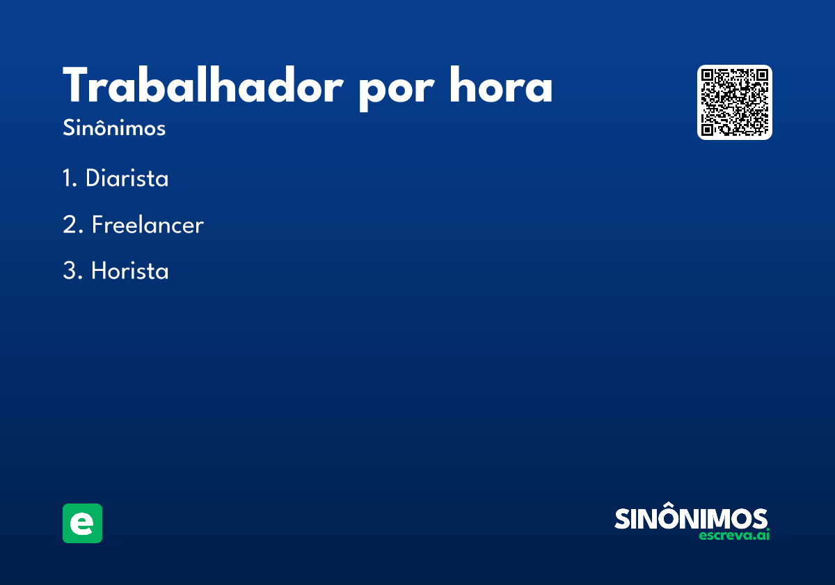 trabalhador por hora